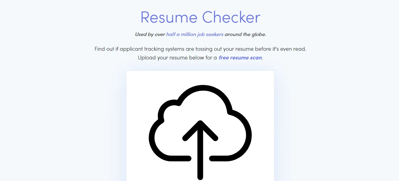 Best Ats Resume Checker Tools Software