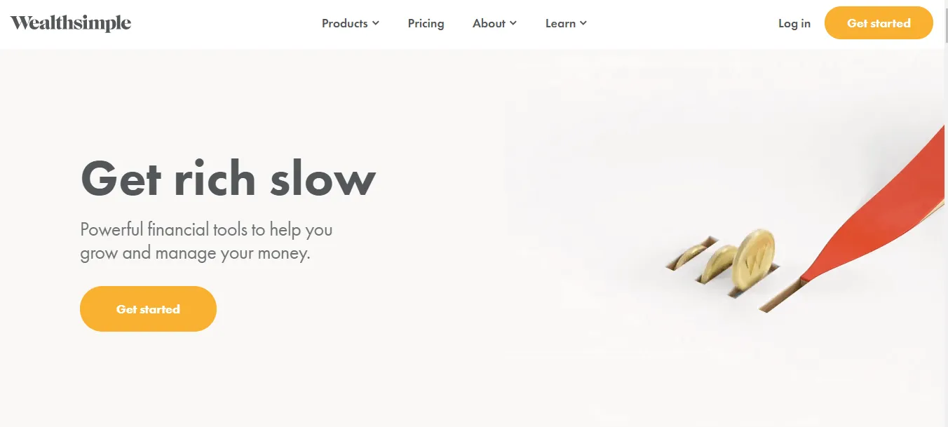 Мэтавая старонка Wealth Simple