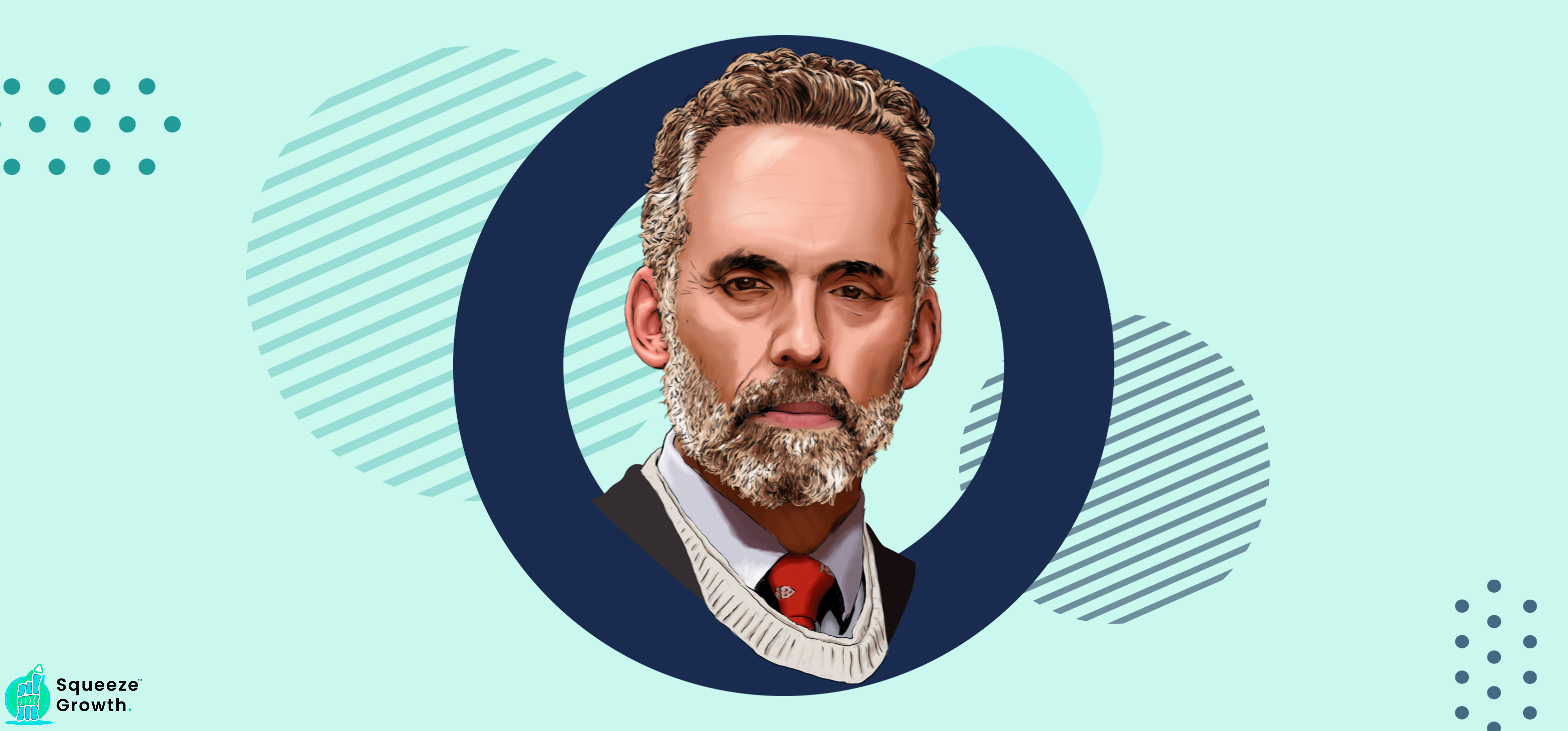 Jordan Peterson custom art by squeezegrowth.com