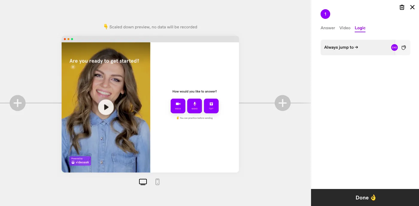VideoAsk Tutorial Logic VideoAsk Tutorial Logic