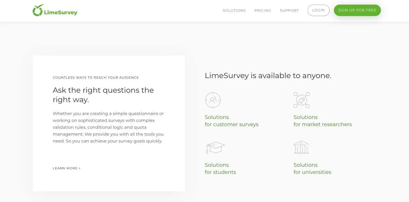 limesurvey surveymonkey alternatief limesurvey surveymonkey alternatief