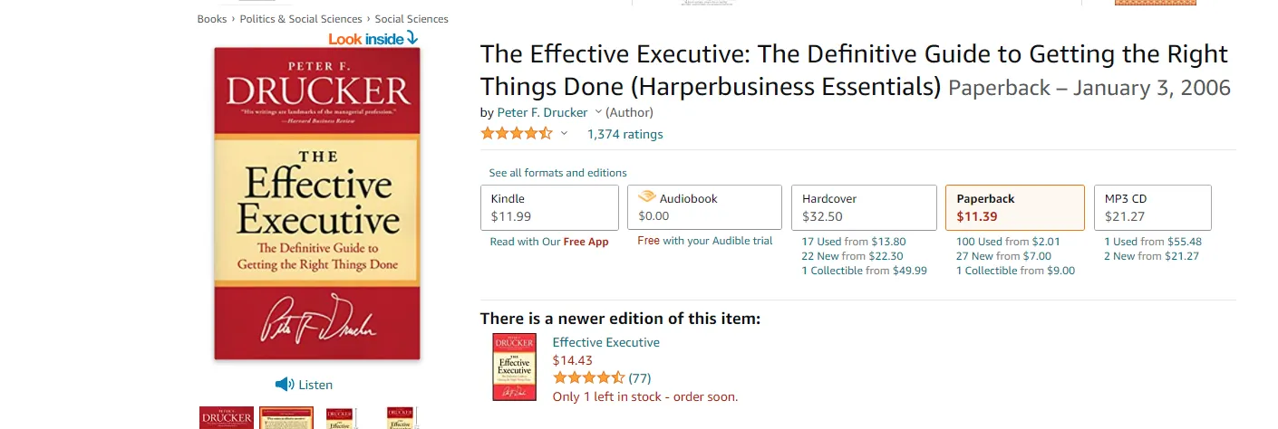 Peter Drucker tərəfindən effektiv icraçı Peter Drucker tərəfindən effektiv icraçı