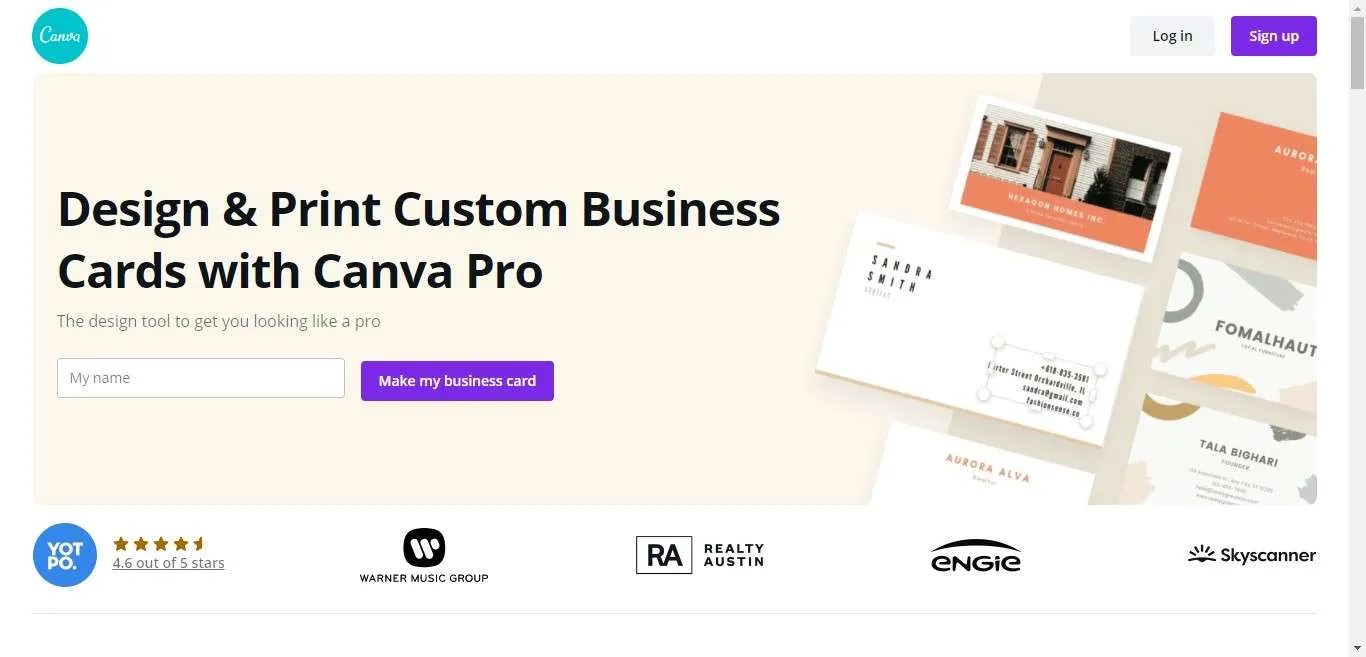 Canva 虚拟名片制作工具 Canva 虚拟名片制作工具