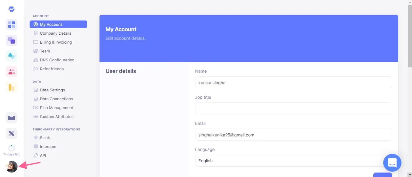 baremetrics de profil