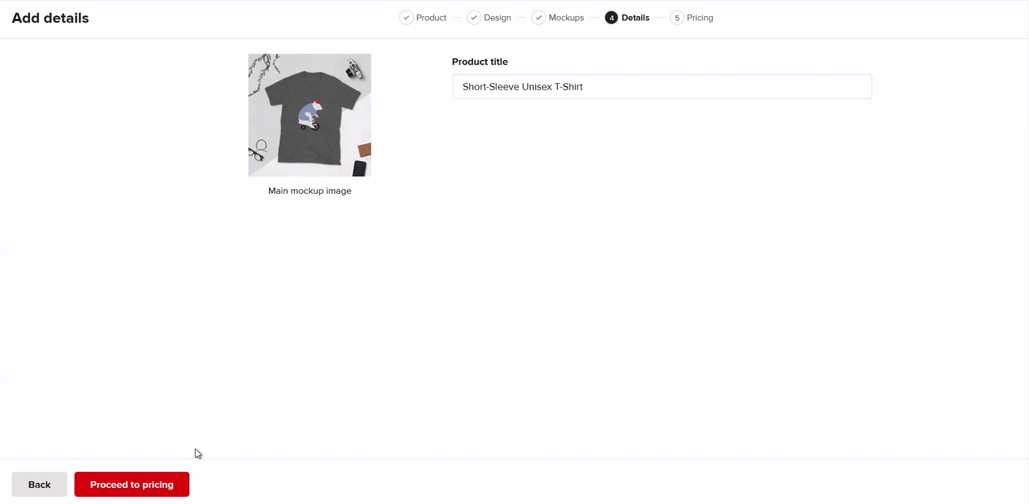 skape ordre på printful