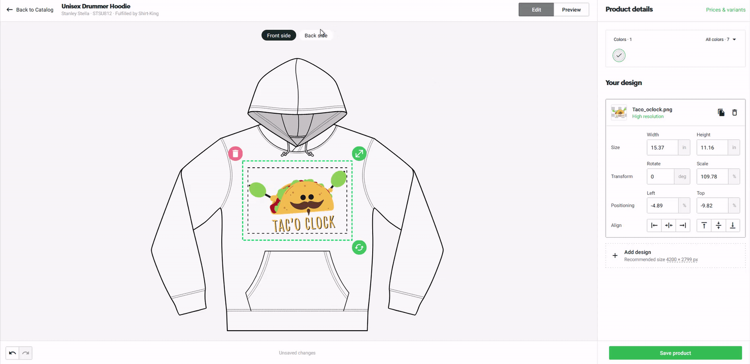 printify mockup