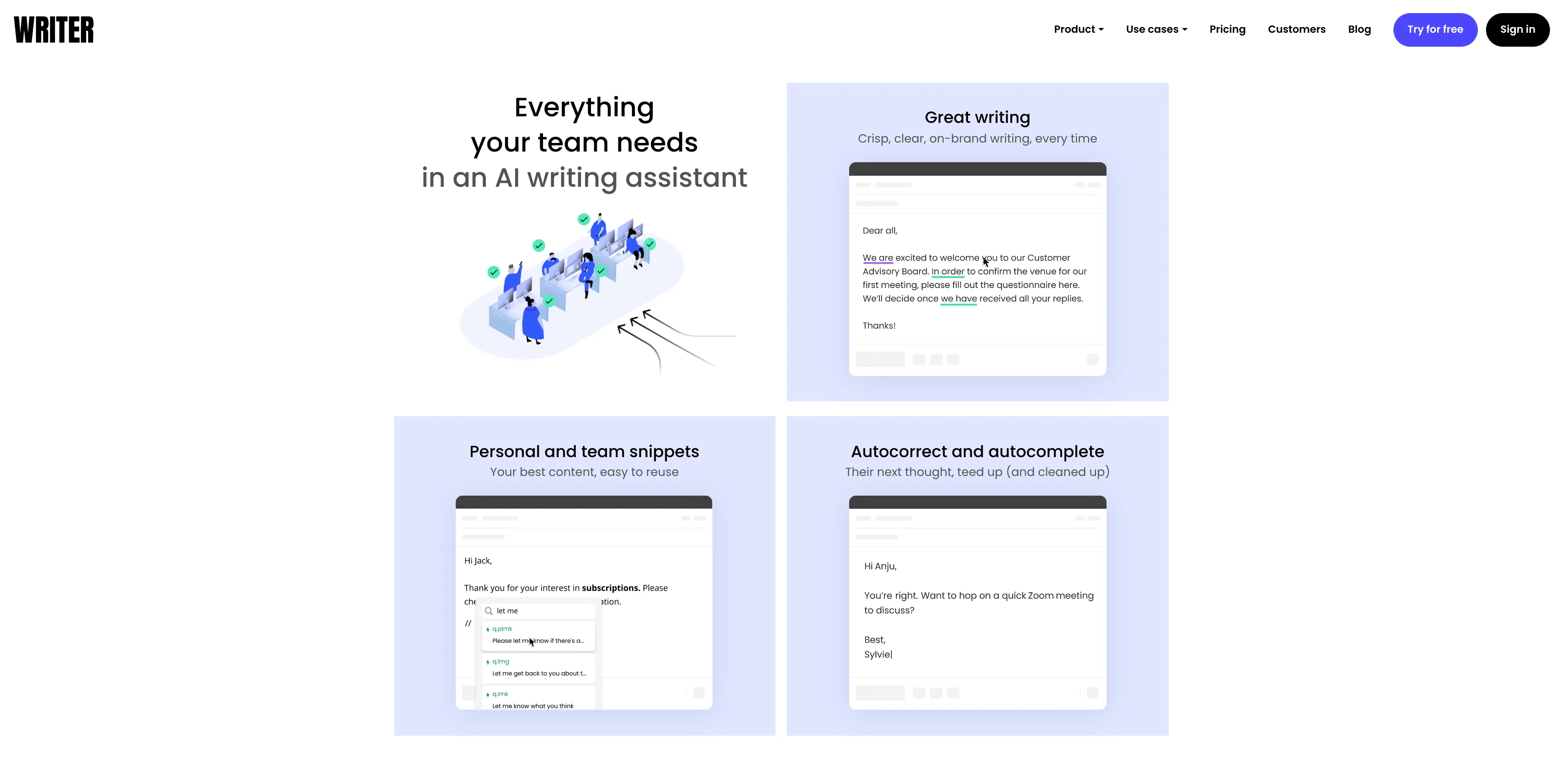 Writer.com-App Writer.com-App