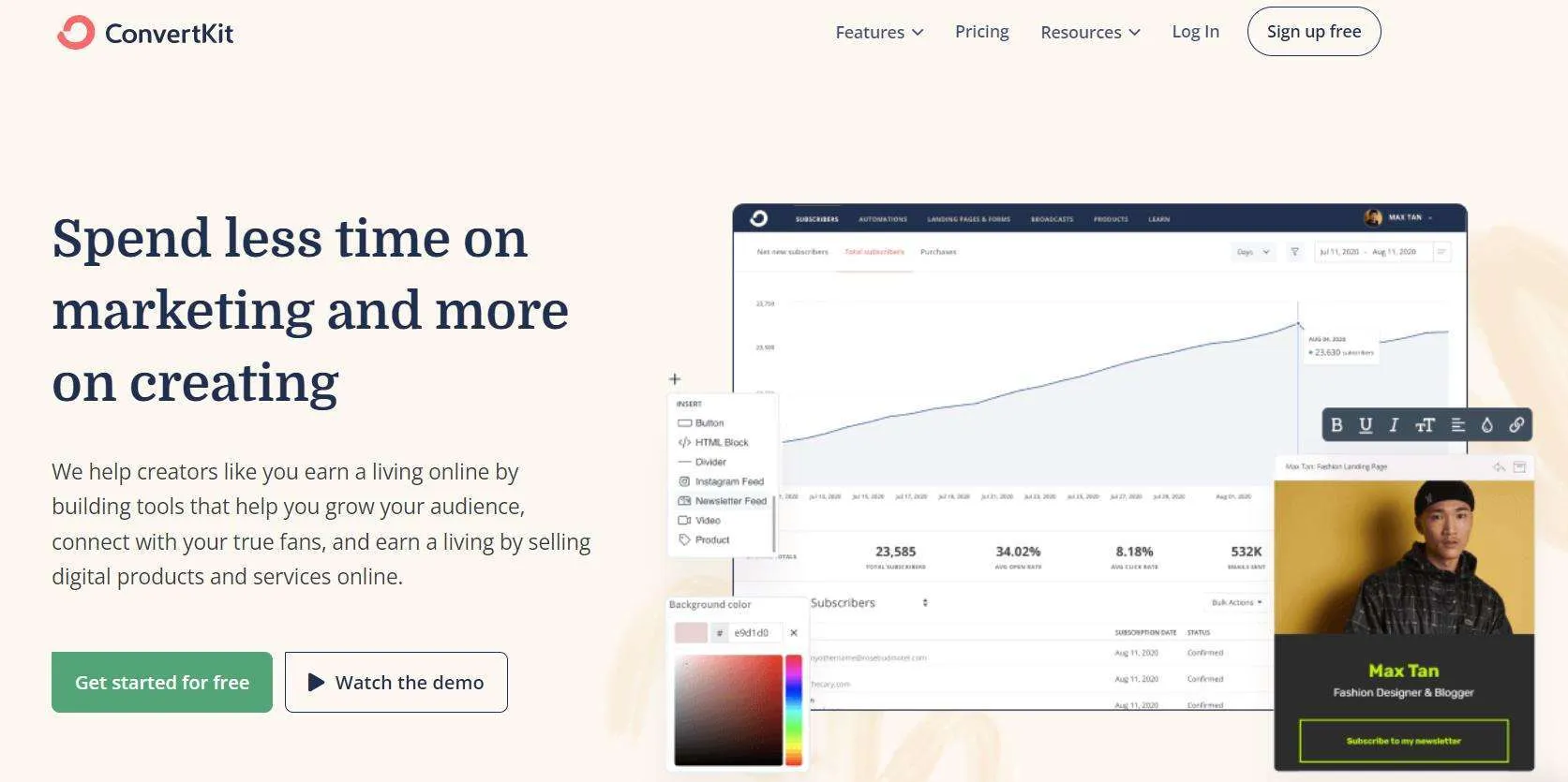ConvertKit sähköpostimarkkinointi ConvertKit sähköpostimarkkinointi