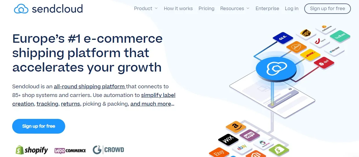 Приложение отправки Sendcloud для Shopify Приложение отправки Sendcloud для Shopify