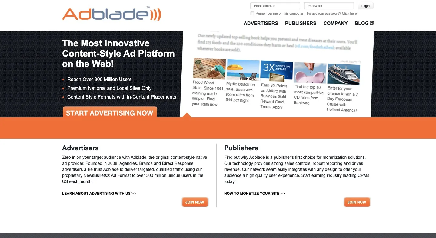 adblade рекламна мрежа adblade рекламна мрежа