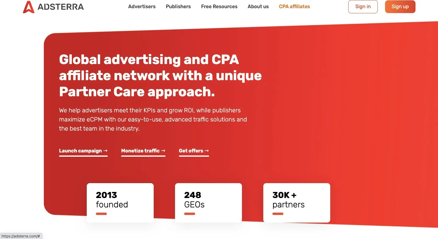 adsterra ad network