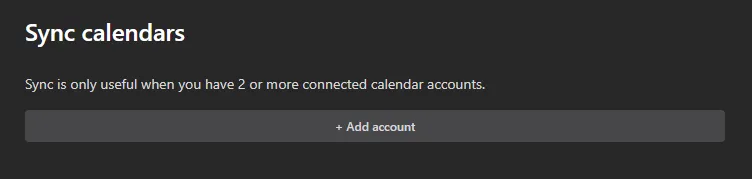 Sync kalender