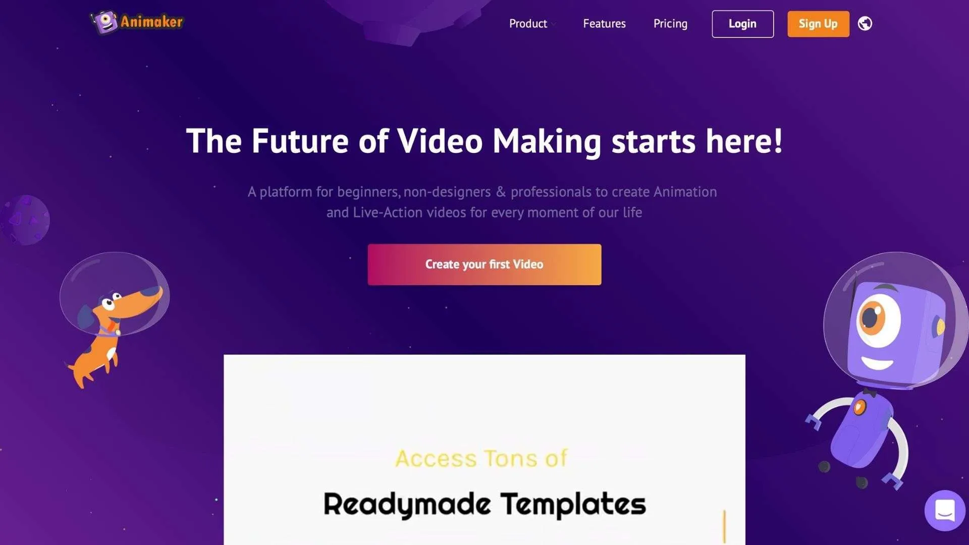Tool for Doodle Videos Animaker