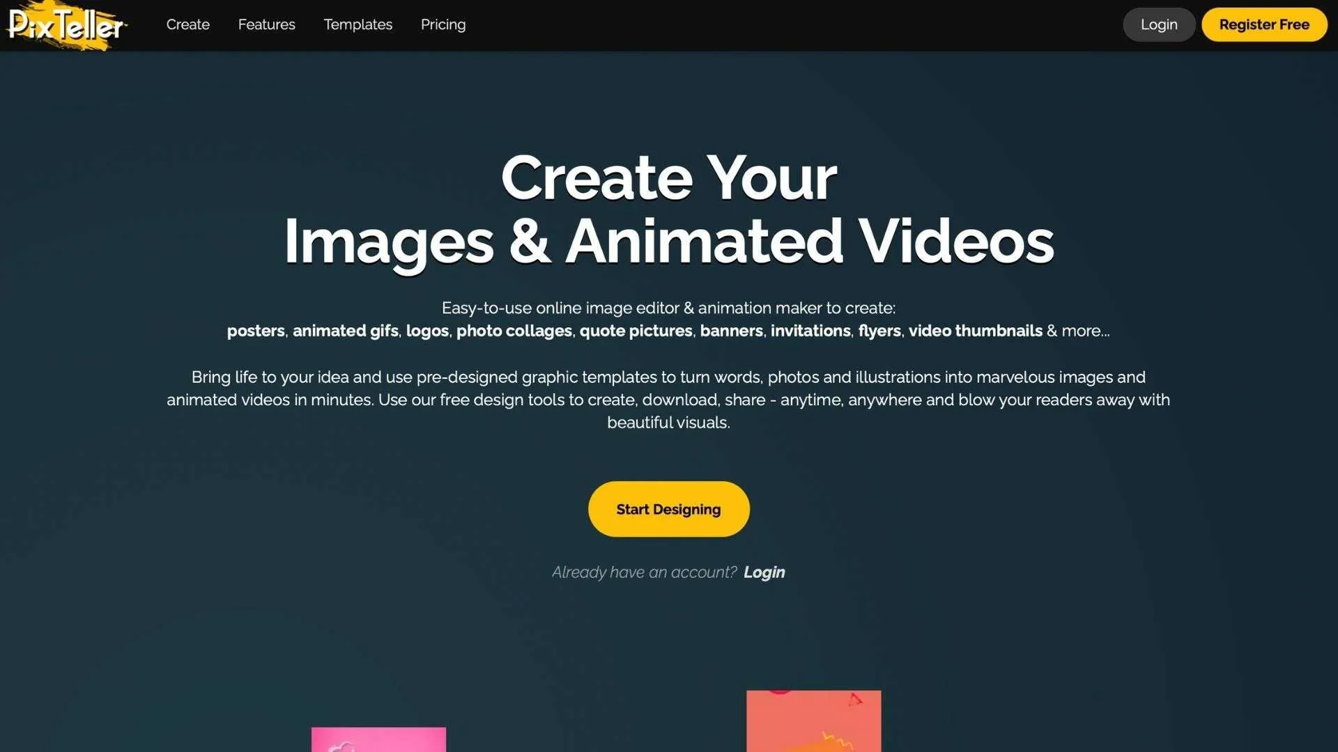 Tools for Animated Videos Pixteller