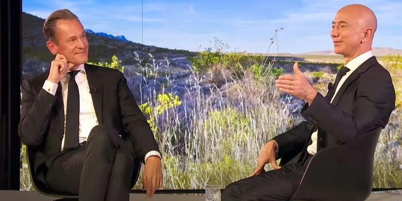 Jeff Bezos intervyu beradi Jeff Bezos intervyu beradi