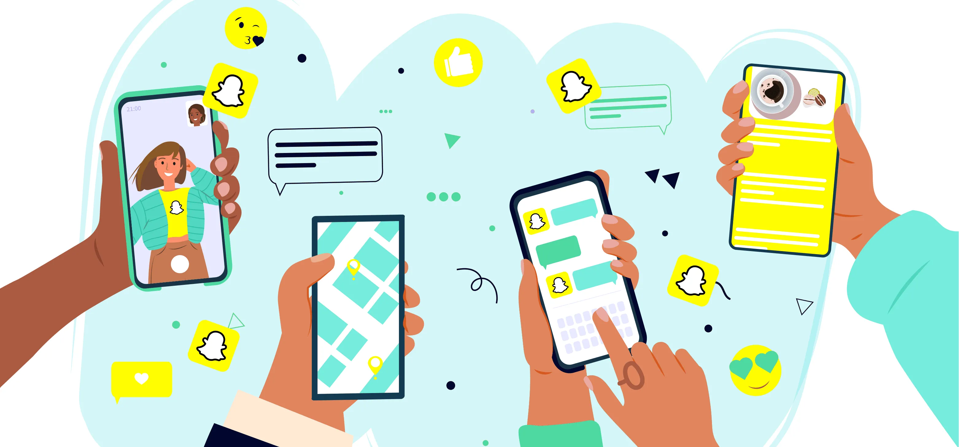 Snapchat-markedsføringsstrategier