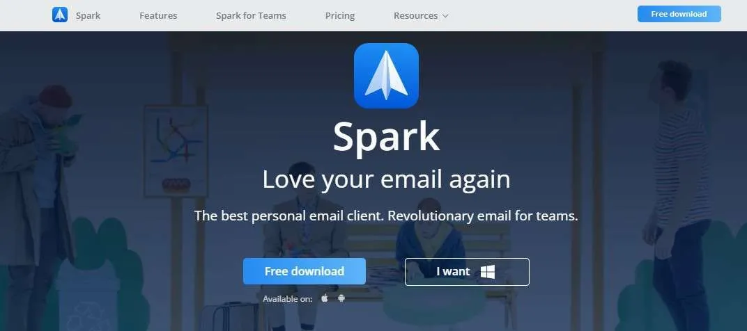 Spark email for macOS iOS