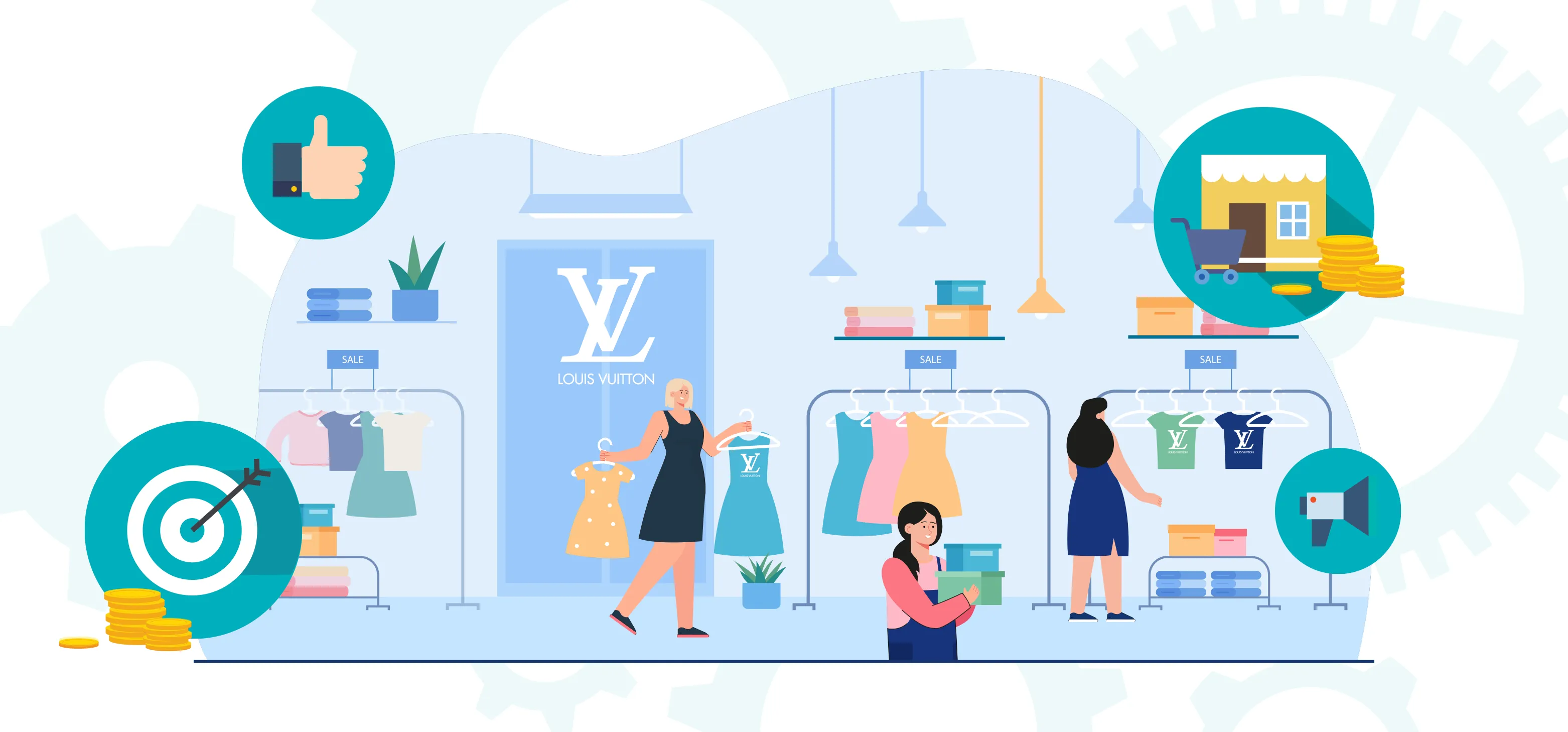 markedsføring en forretningsstrategier av louis vuitton