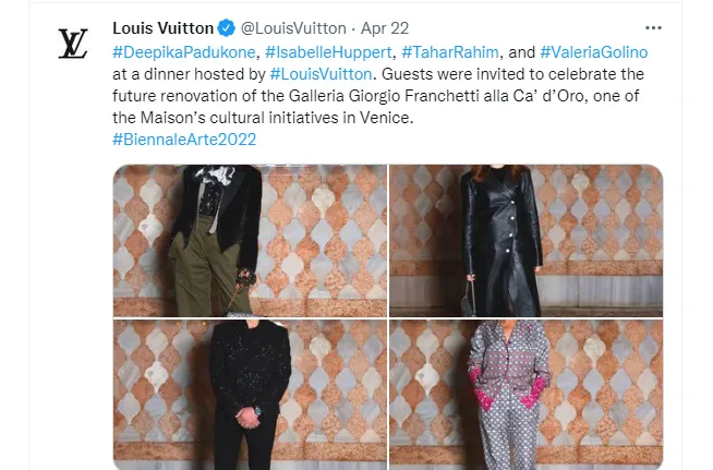 Louis Vuitton social media strategy