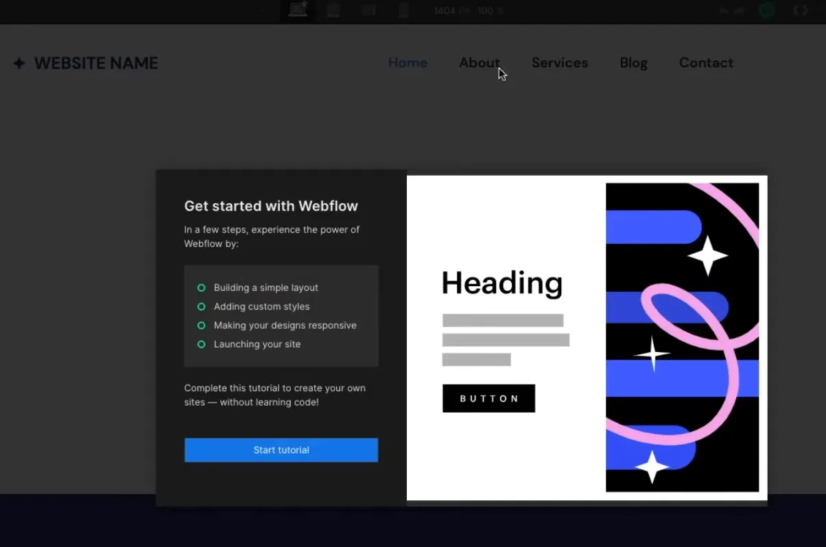 Tutoriel Webflow pop-up Tutoriel Webflow pop-up