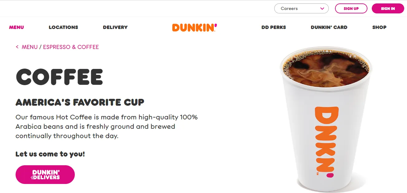 dunkin donut