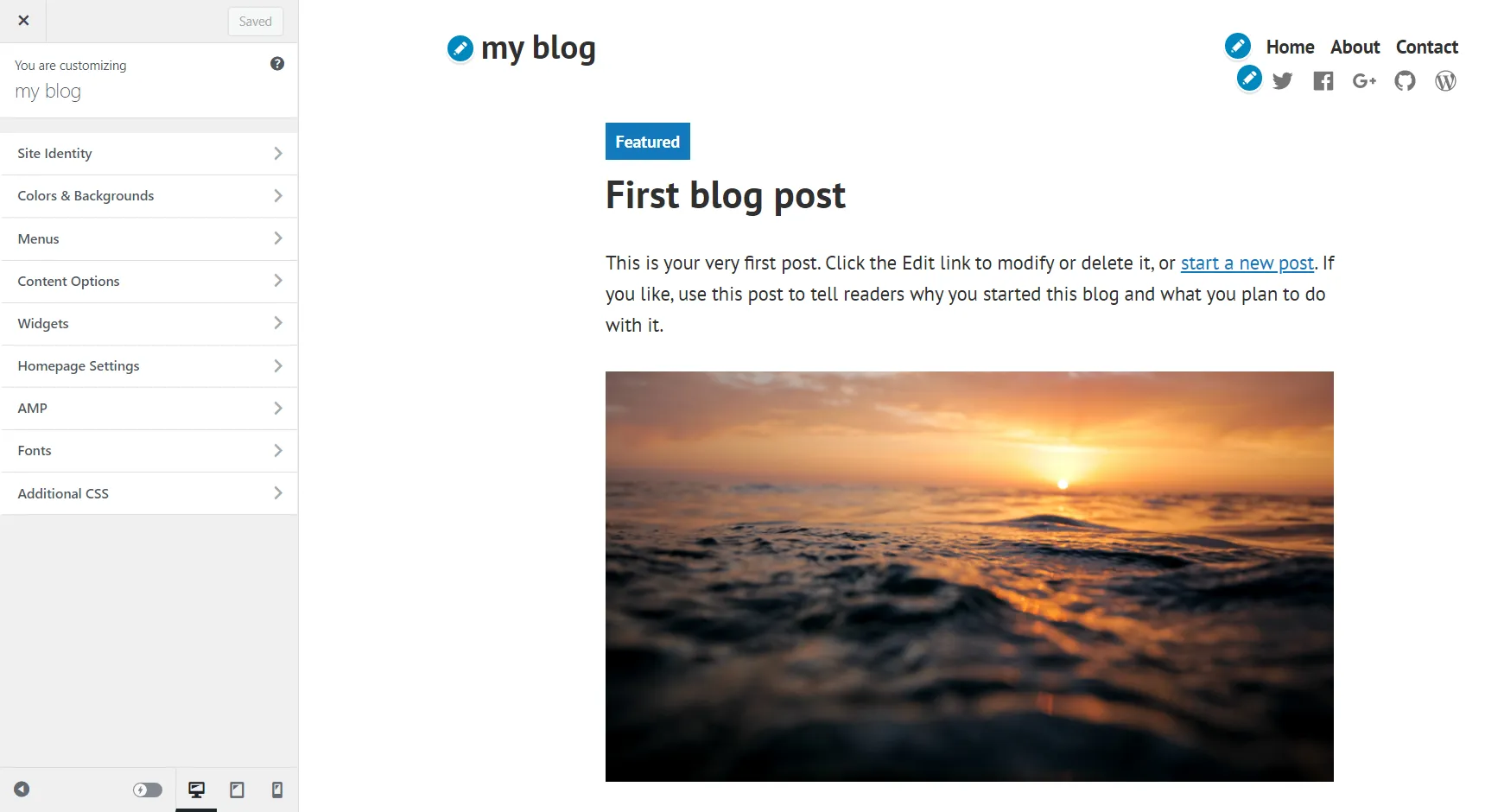 personnalisation du thème dans WordPress personnalisation du thème dans WordPress