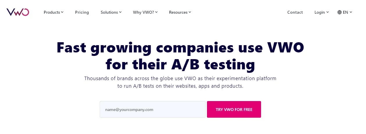 vwo туршилтын платформ vwo туршилтын платформ