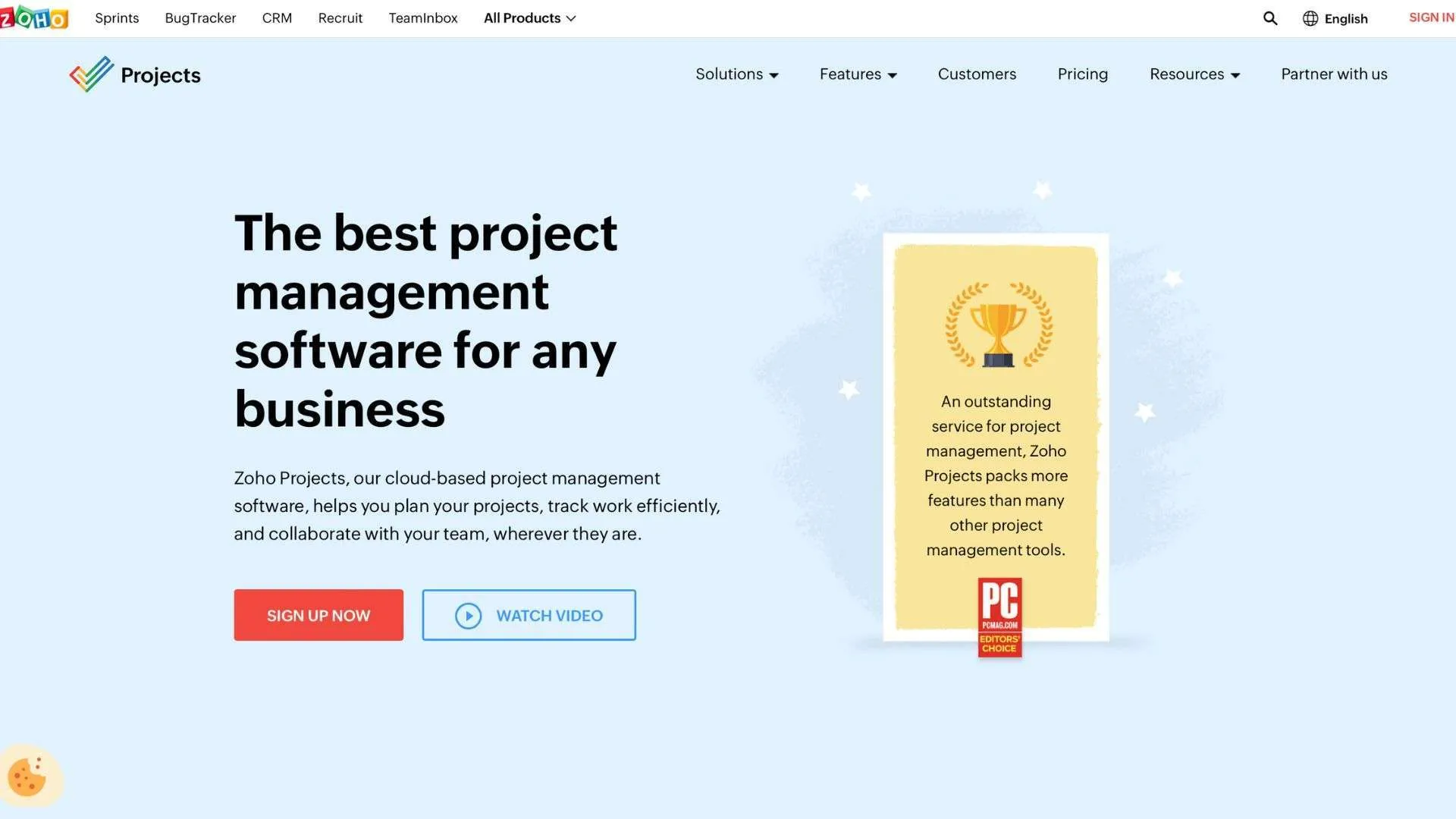Best Task Management Software ZoHo Projects