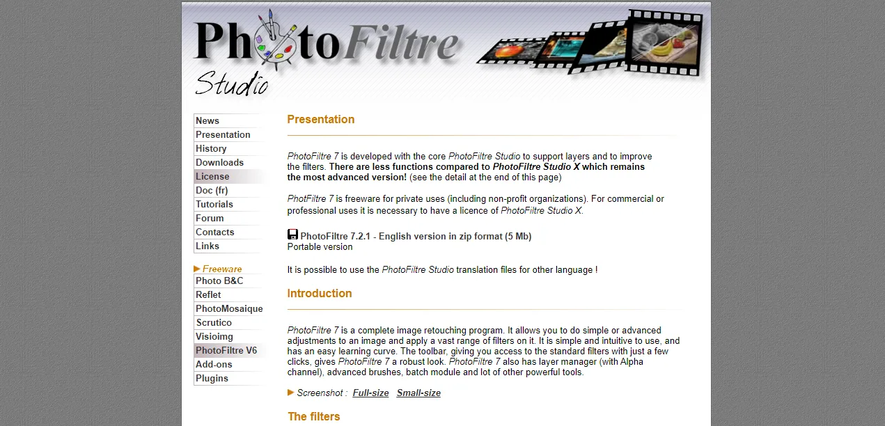 PhotoFiltre PhotoFiltre