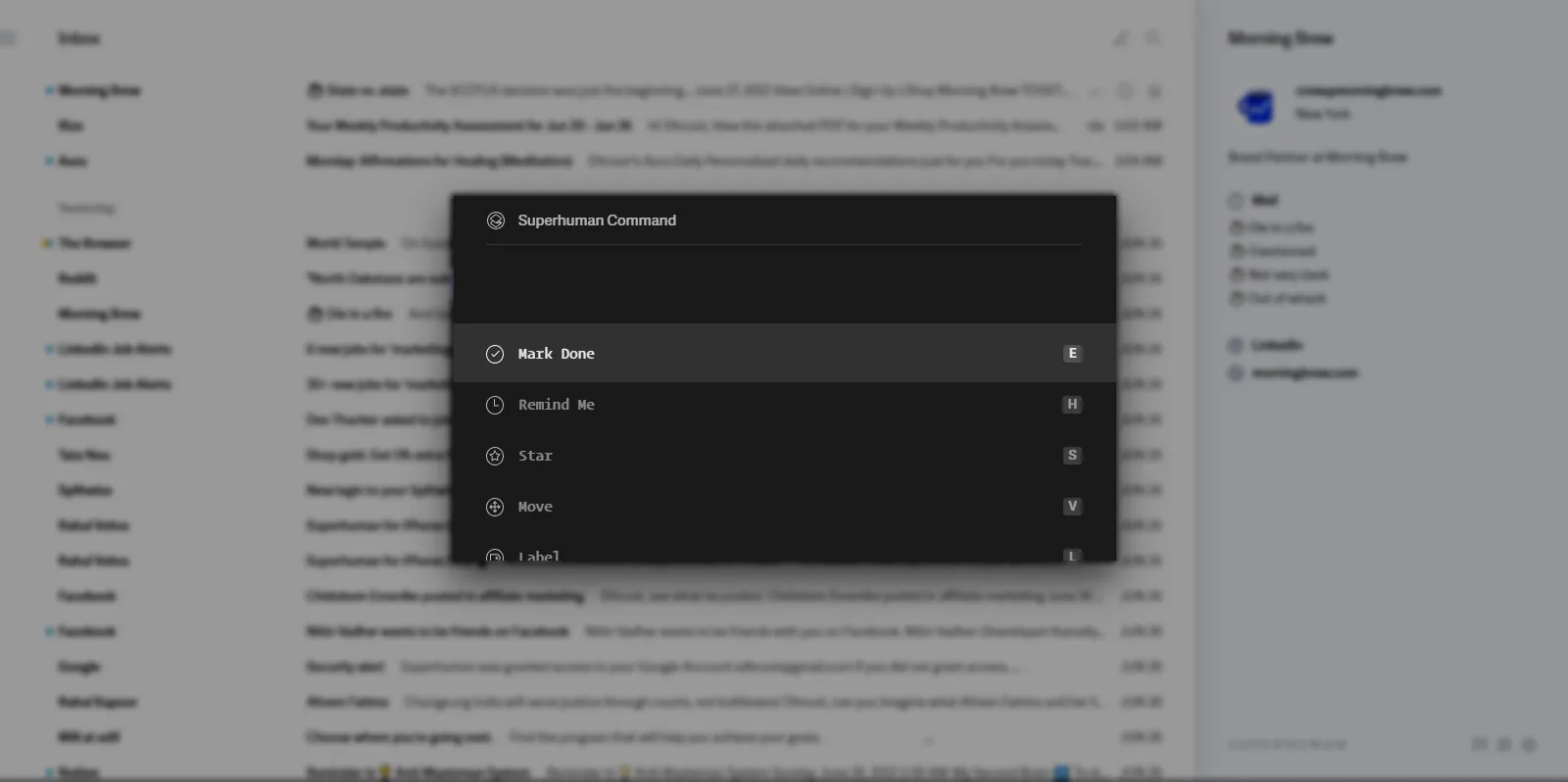 Übermenschliches Kommandopanel