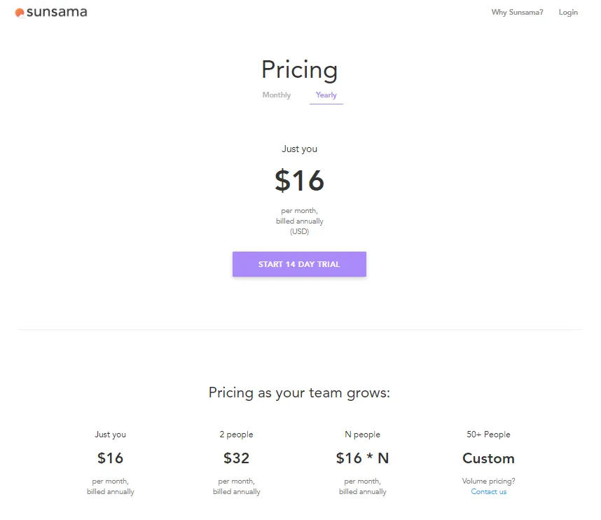 тарифные планы инструментов sunsama тарифные планы инструментов sunsama