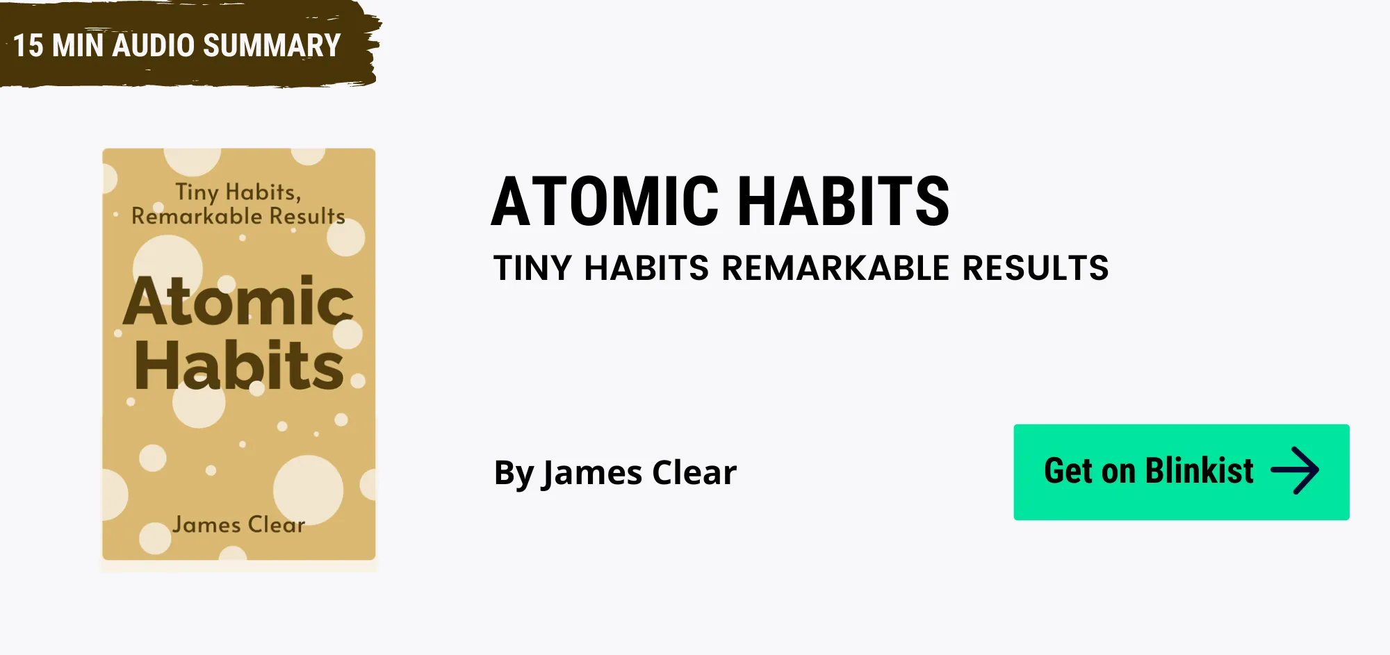 Atomic habits sidebar