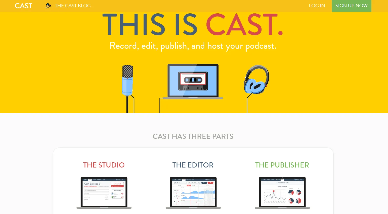 Cast podcast-app