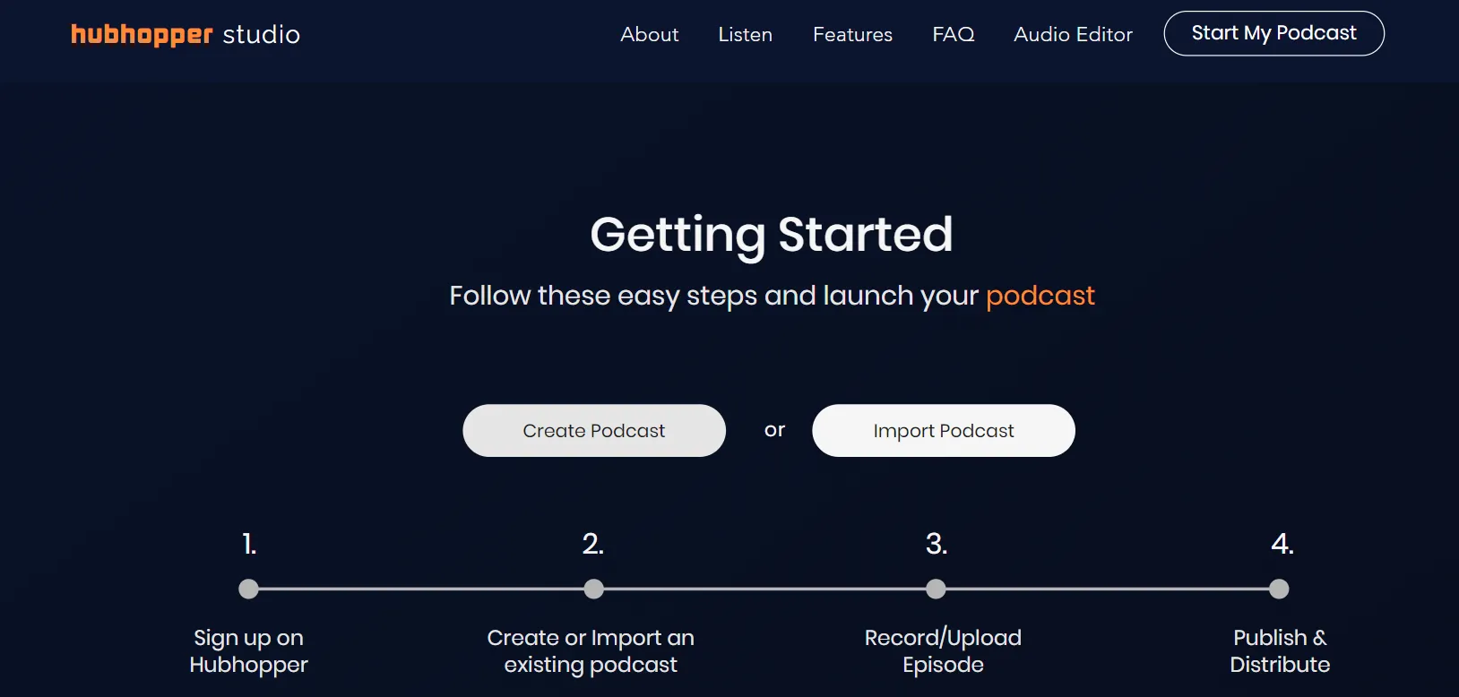 Hubhopper podcast-app