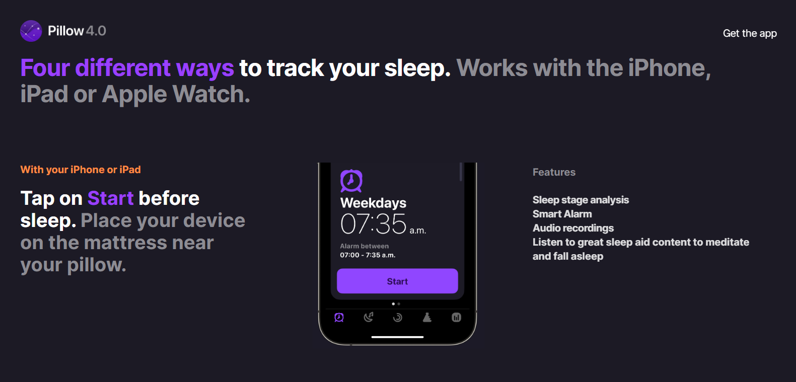 Pillow.app