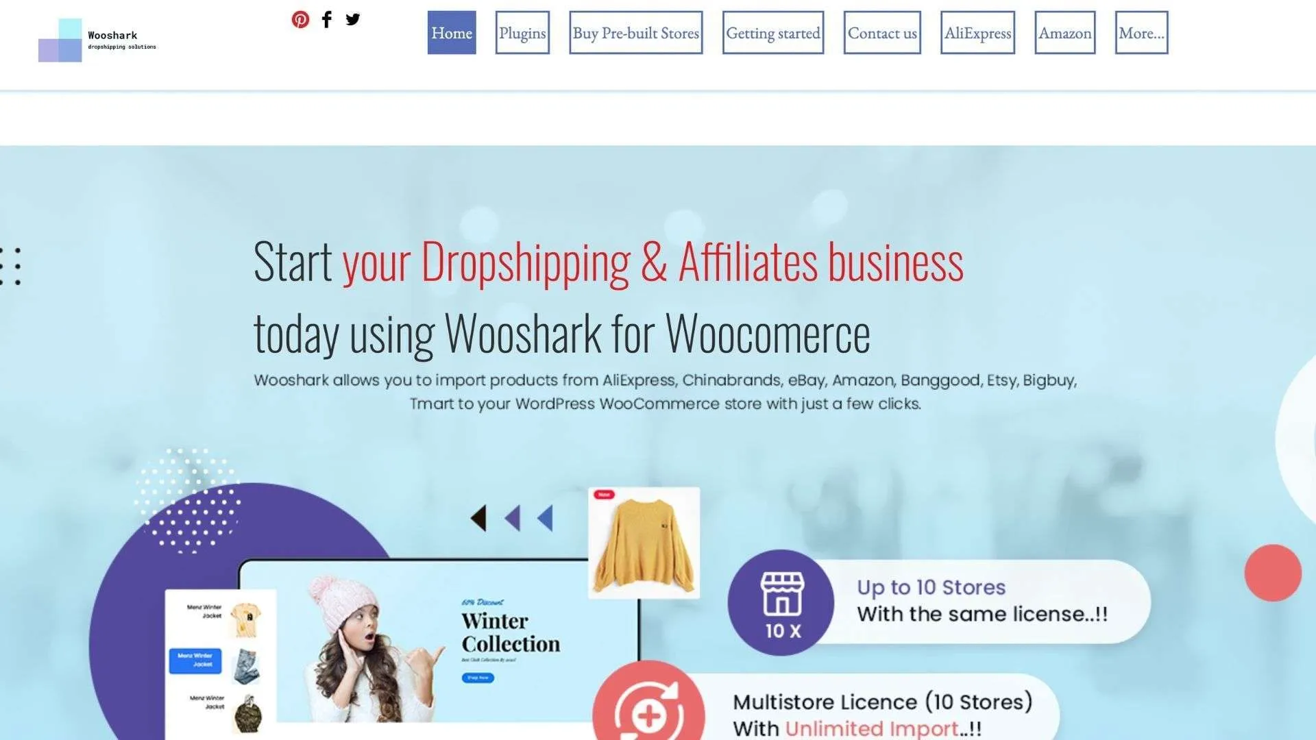 WordPress Dropshipping Plugin WooShark