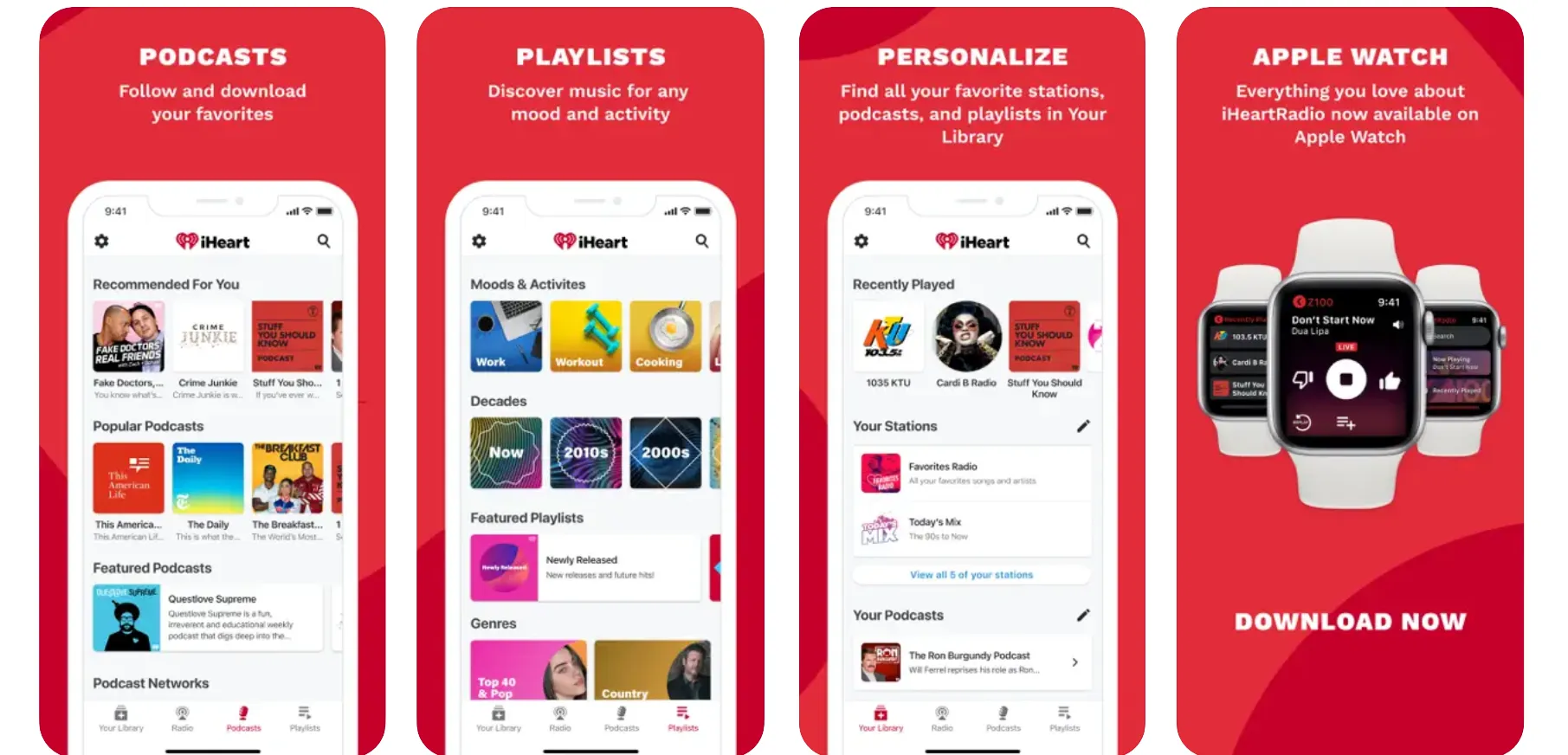 Application mobile iHeartRadio Application mobile iHeartRadio