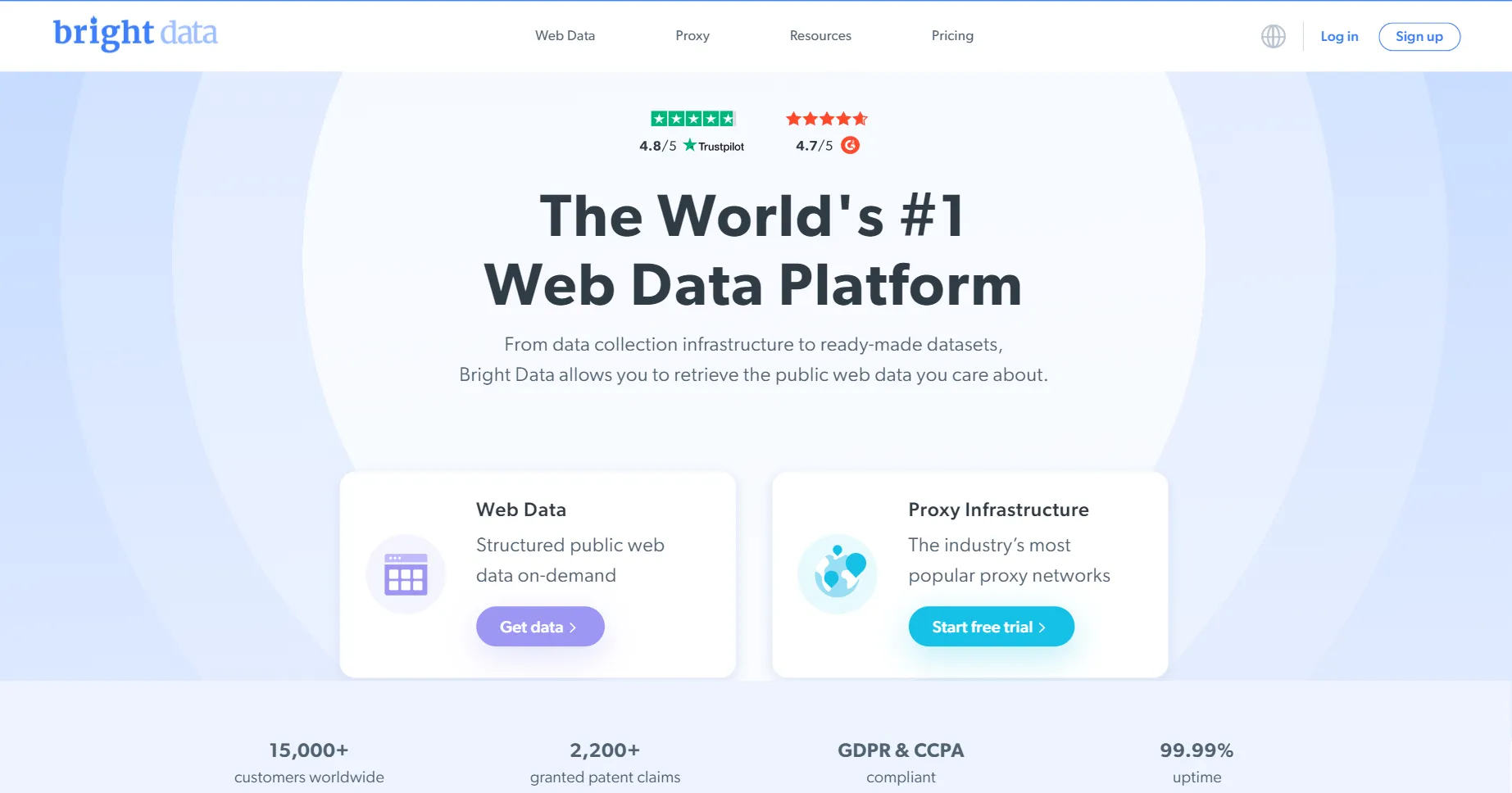 Bright data Verdens nummer nettdataplattform Bright data Verdens nummer nettdataplattform