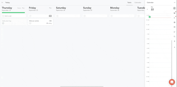 Google Calendar integrations for adding tasks