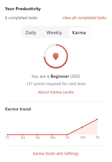 Karma-Ziele