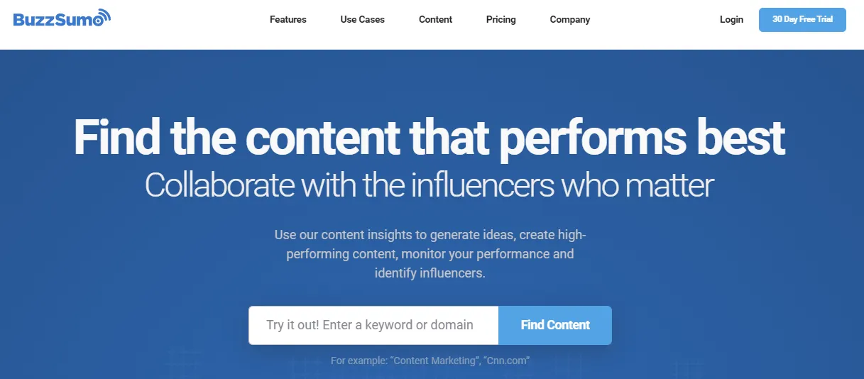 buzzsumo alat za content marketing strategiju buzzsumo alat za content marketing strategiju