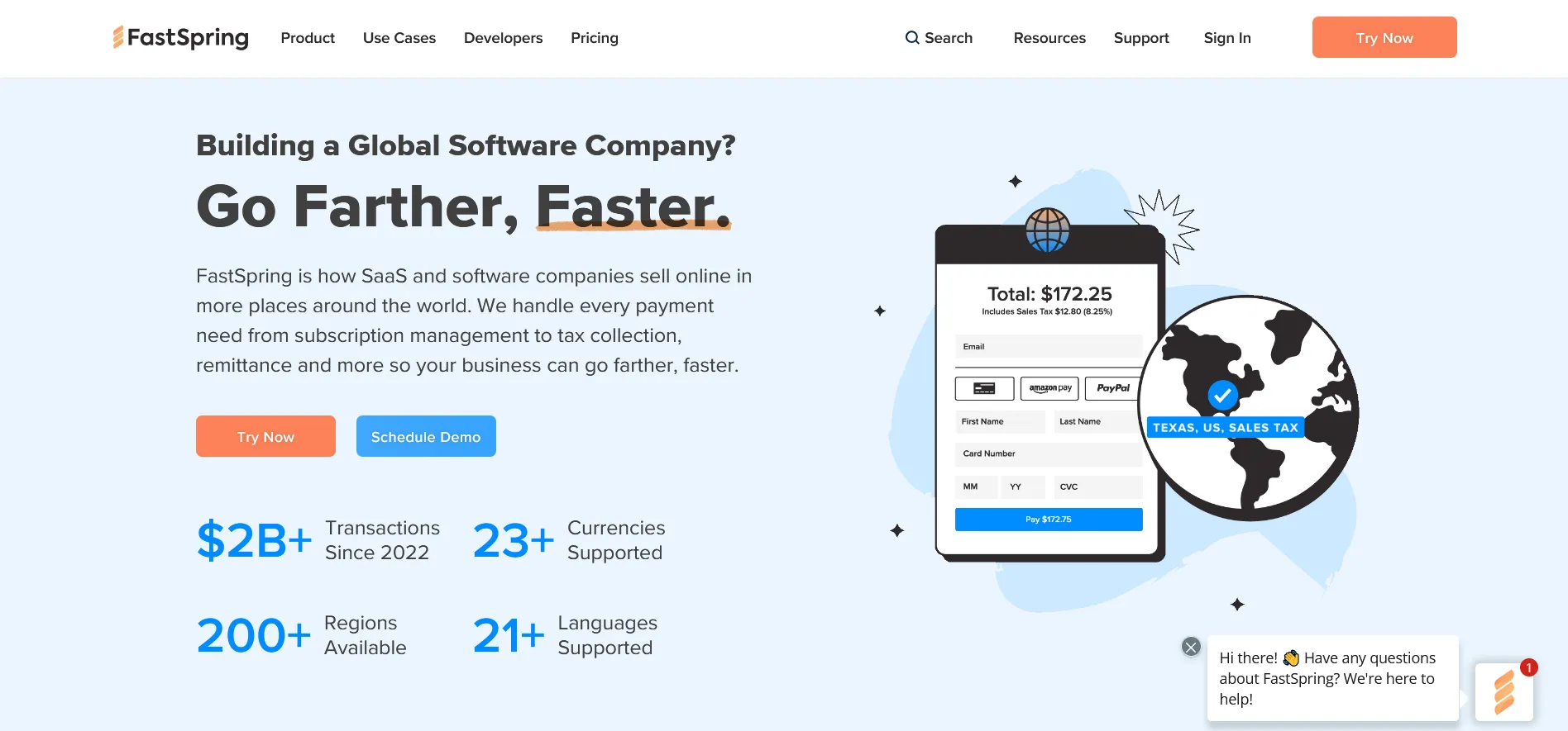 FastSpring कर अनुपालन सॉफ्टवेयर FastSpring कर अनुपालन सॉफ्टवेयर