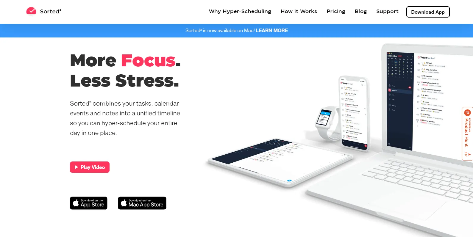 Sortert app