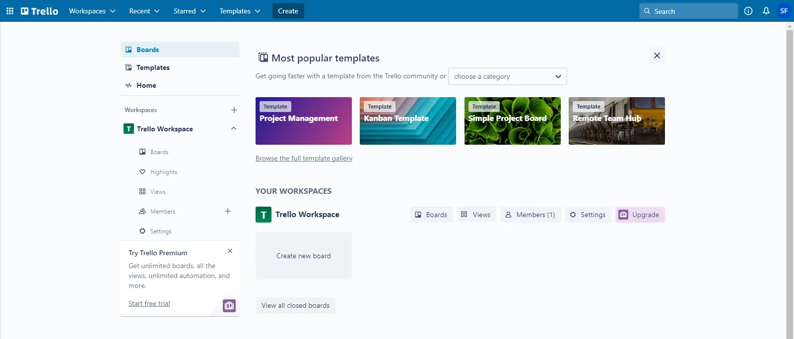 Trello brukeropplevelse