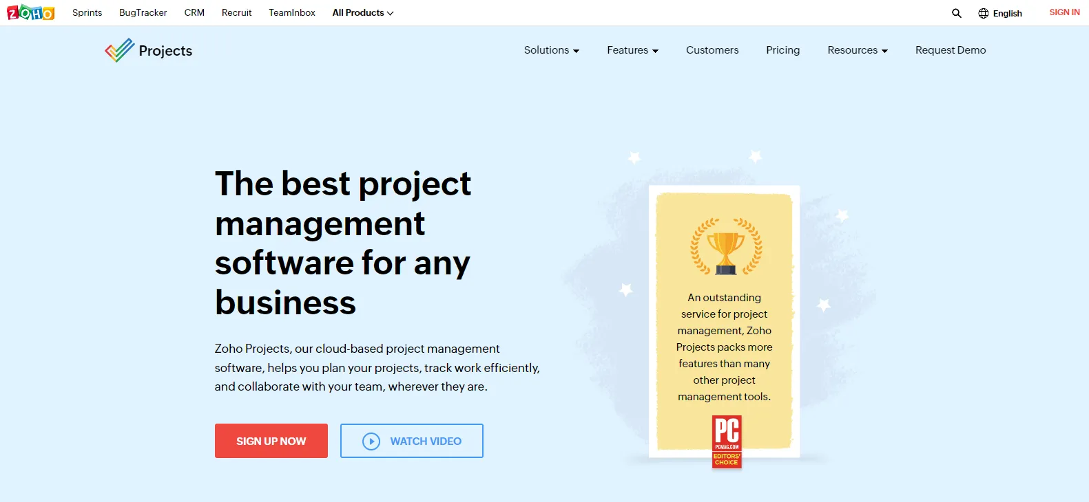 Zoho Projects