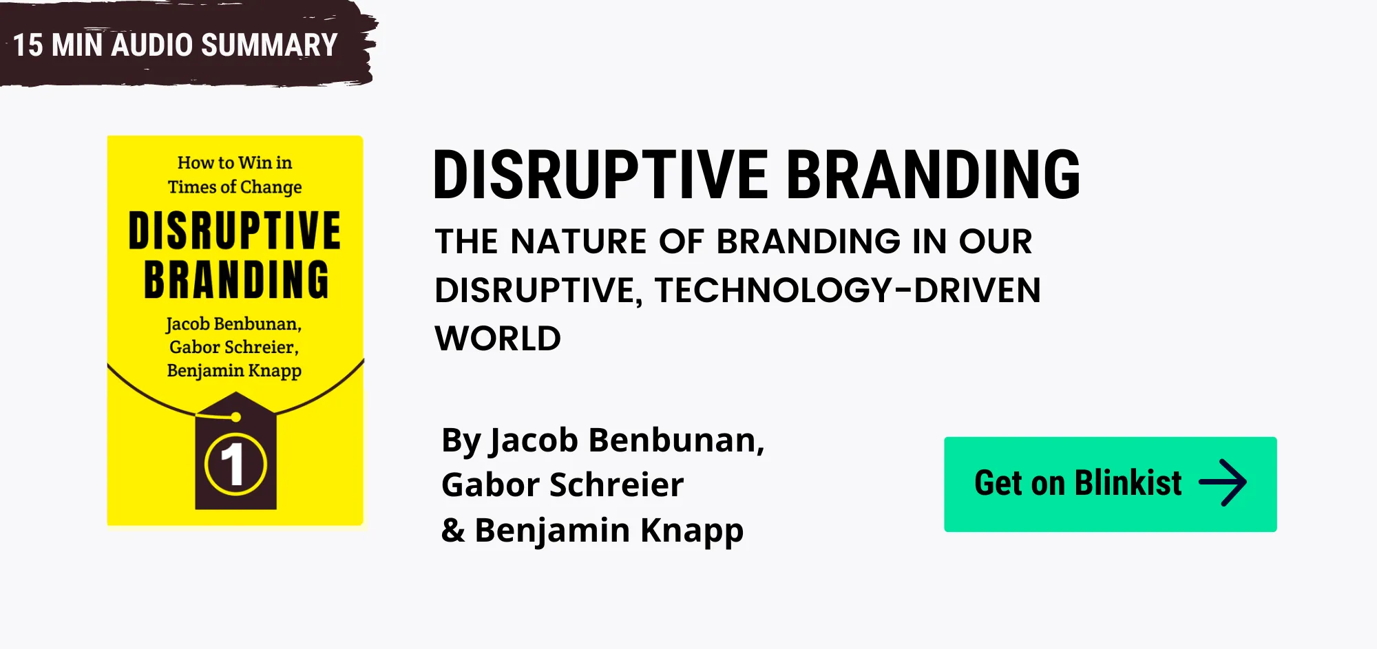 Disruptive Branding sidebar