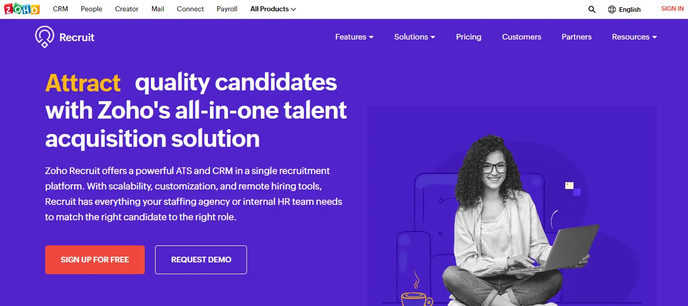 zoho recruit