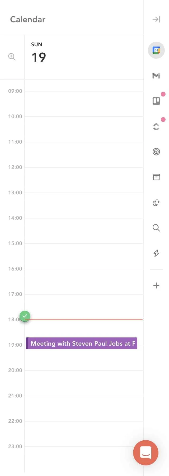 Интегриране на Google Calendar в дясната странична лента