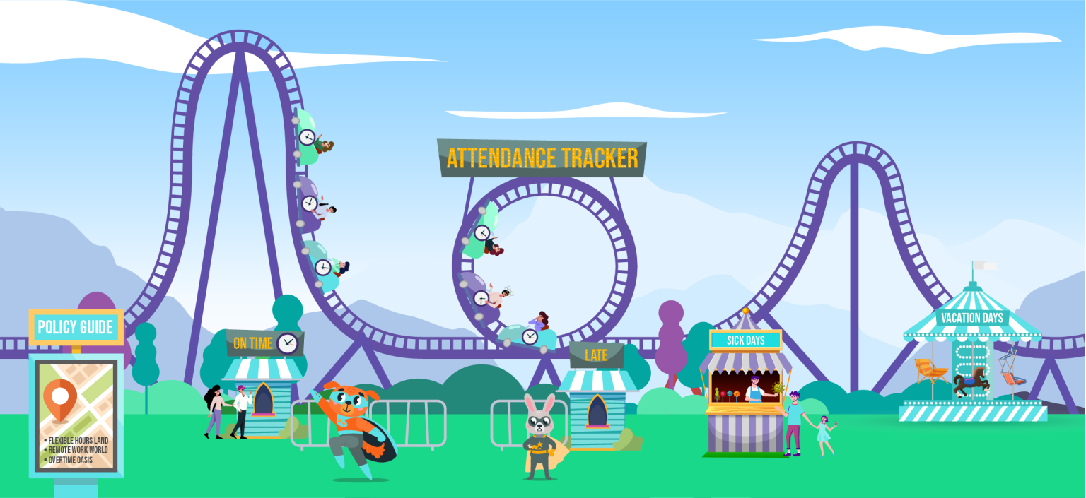 #BP employee attendance software