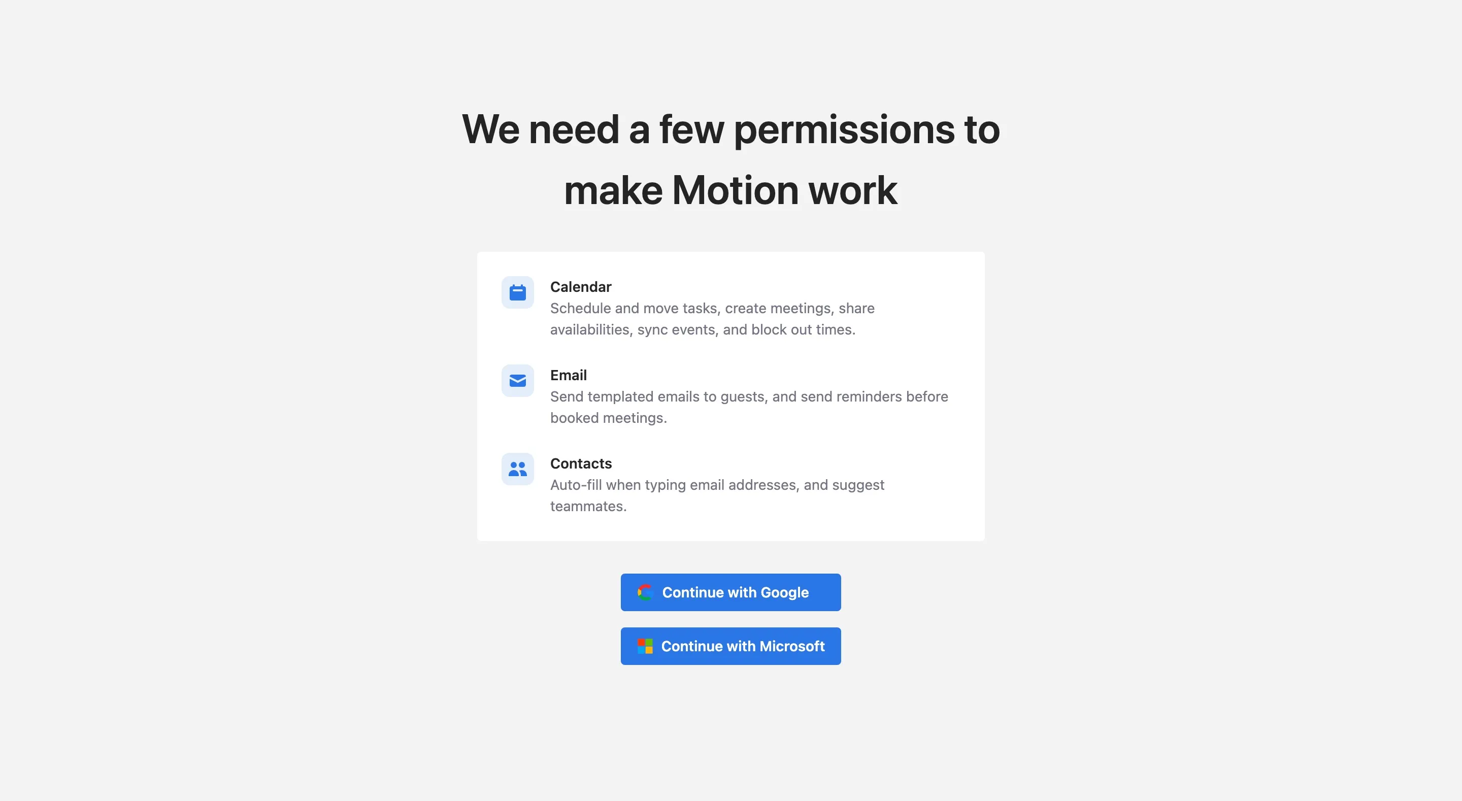 Tengdu dagatalið þitt við Motion Tengdu dagatalið þitt við Motion